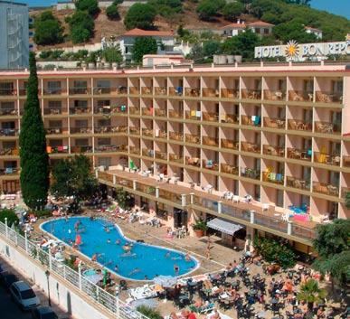 Calella-Costa del del Maresme Španělsko Hotely s velmi vysokým standardem služeb doporučujeme i pro náročnější klientelu. Fotogalerie hotelu: www.dezka.cz/bonrepos 1.