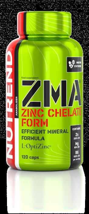 ANABOLIZÉRY ZMA Unikátní patentovaná směs s vysokým obsahem hořčíku a zinku v chelátové formě.
