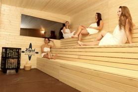 SAUNA Nově postavená sauna na terase Kayak Beach Baru
