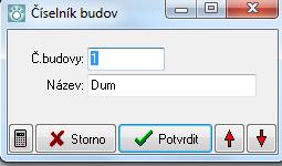 68 Evidujeme tyto údaje: 1. Číslo - číselné označení 2. Název stručný popis Funkce: 1. tisk - můžete tisknout jednu sestavu 2.