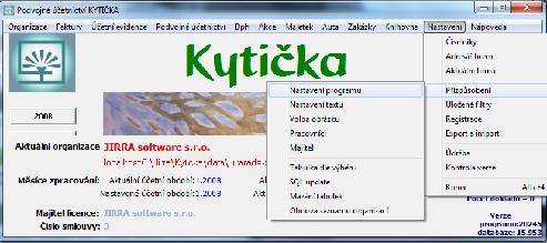 Nastavení programu 75 Evidujeme tyto údaje: 1. Číslo skupiny - číslo. 2. Název - pojmenování Funkce: 1. tisk - můžete tisknout jednu sestavu. 2. generování - pokud je číselník prázdný, můžete jej nechat naplnit podle implicitních hodnot.