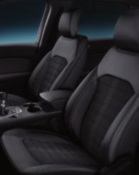 FORD EDGE Čalounění interiéru Pohodlně se usaďte a relaxujte.