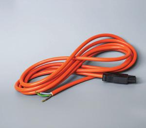 LDSW01 Napájecí kabel pro světla LTLN, CLF Napájecí kabel s konektorem-samicí na jednom konci pro připojení světla LTLN a volným druhým koncem pro připojení k napájení. Délka: 3 m.