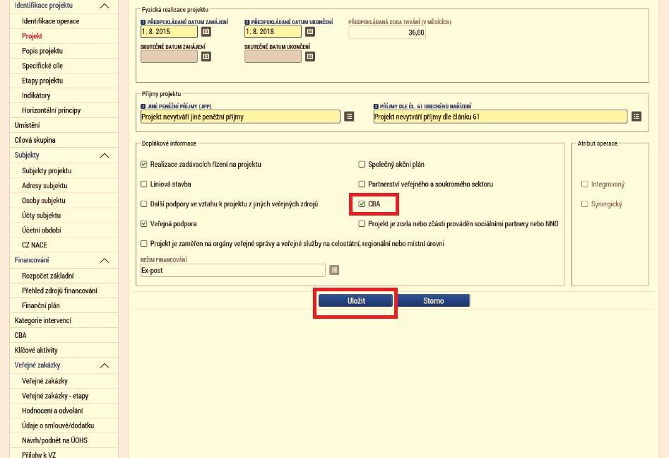 Podrobný návod k vyplnění CBA analýzy naleznete v CBA Příručce pro žadatele, která je k dispozici na stránkách CzechInvestu (http://www.czechinvest.org/data/files/cba-prirucka-prozadatele-5062.pdf).