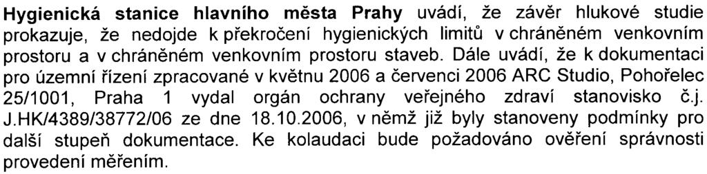 Ve východním sousedství pøedmìtné lokality se do budoucna v prodloužení trasy D poèítá s výstavbou spojky do depa metra Písnice.