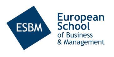 Zhodnocení pokroků European School of Business & Management za posledních 24 měsíců ESBM za poslední dva roky otevřela 9 nových vzdělávacích programů MBA a 2 vzdělávací programy DBA.