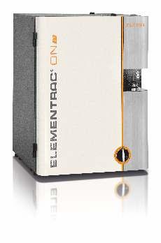 14 ELEMENTRAC ON-p ELTRA ELEMENTRAC ON -p Měřící rozsahy PC, monitor, váhy a spotřební materiál (startovací sada, anhydron, hydroxid sodný, oxid měďnatý) se objednává samostatně.