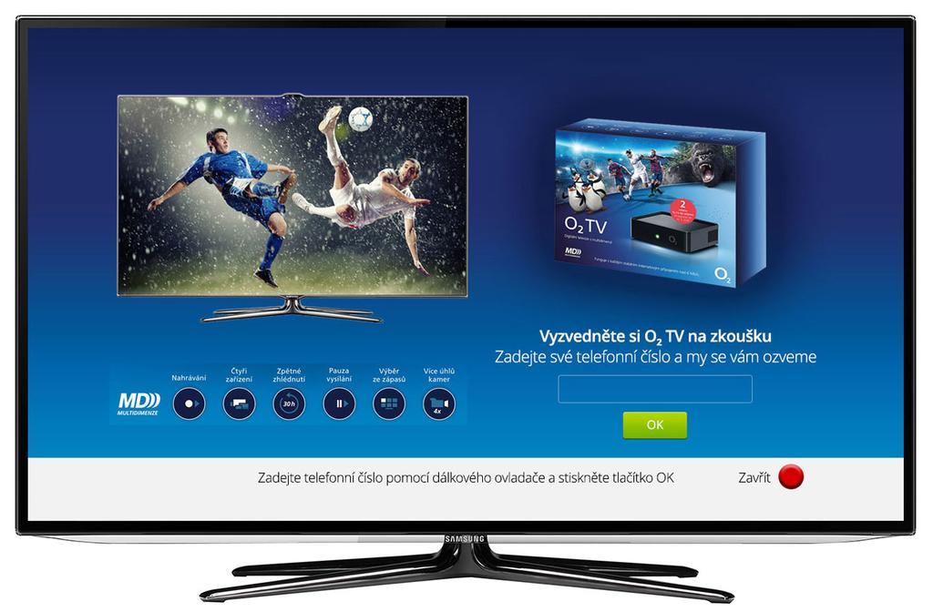 Video, audio Do grafického návrhu HbbTv aplikace je možné zakomponovat také video (obr. 7). Na jedné obrazovce může být použito pouze jedno video.
