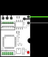 Kabely Popisované prvky 4 Popis zařízení pro montáž 4.1 Popis modulu C1 W0 GND WIEGAND výstup W1 C2 LED Obr.