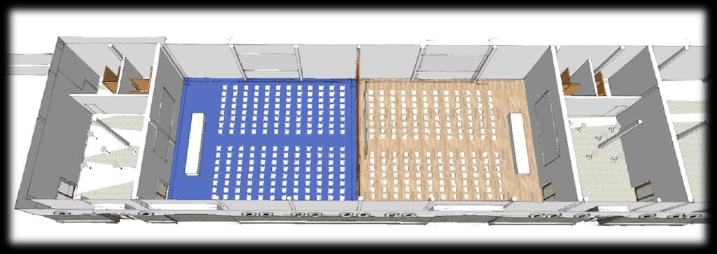 KONGRESOVÝ SÁL 1 NEBO 2 200 m 2 PROJEKTOR PLÁTNO až 190 lidí 9x8m KONFERENČNÍ SÁL 9x8m