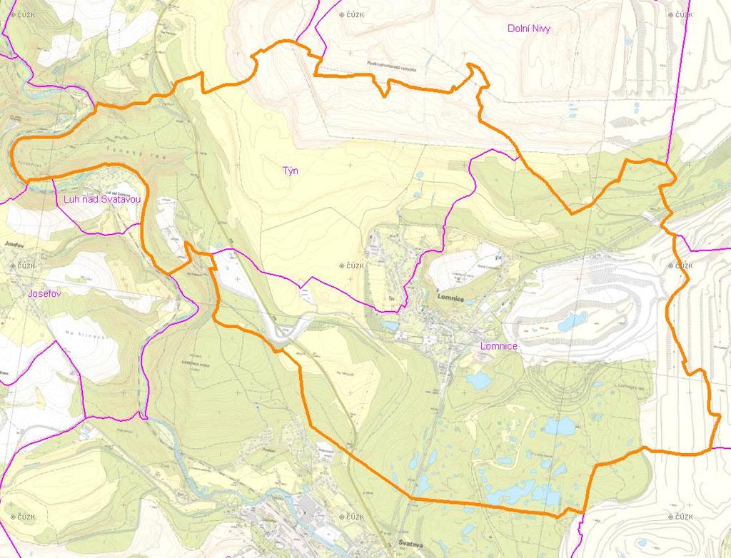 A. NÁZEV OBCE Název části obce (ZSJ): Mapa A: Území obce Přehledová mapka Kód části obce PRVK: CZ41.349.417.121.