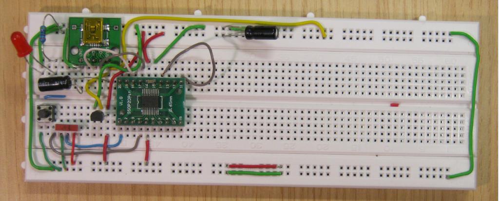 Další použití desky F0 - Lab Procesor firmy STMicroelectronics STM32F042F6P6 s jádrem ARM Cortex M0, stejný jako v deskách ST