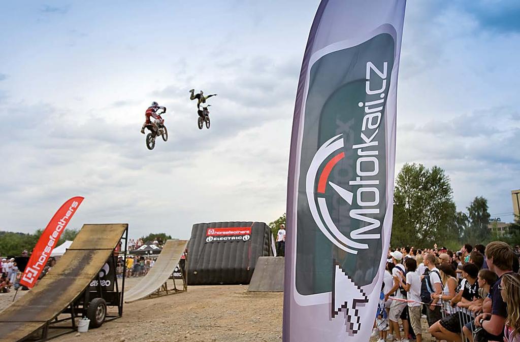 Supermoto, Freestyle, ale také domácích šampionátů endura, motocrossu, silničních a roadracingových závodů.