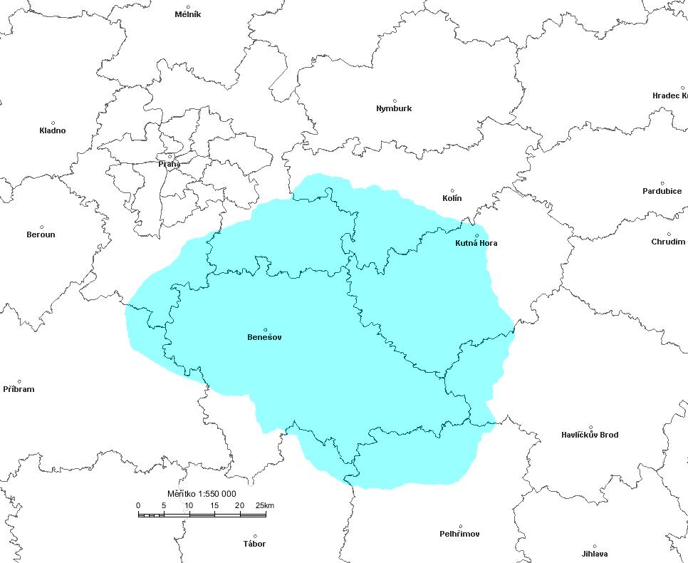 Příloha č.1 k dopisu č.j. ČTÚ-110 153/2016-613 Diagram využití rádiových kmitočtů provozovatele JOE Media, s.r.o., pro vysílač BENESOV LBOSIN 89,3 MHz určených pro analogové vysílání v pásmu VKV, stanovený výpočtem podle vyhlášky č.