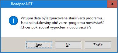 Výpočetní programy RoadPAC - programy SI51, SI47, SI92, SI91, SI34 SI 51 Koridor - příčné řezy Byl dokončen přechod na nový způsob zadávání přechodových průřezů.