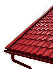 že střecha je složena z maloformátových šablon. Získáte vysokou kvalitu v kompletním, standardizovaném balení připraveném na skladě, které maximálně usnadní celý proces pokládky střechy.