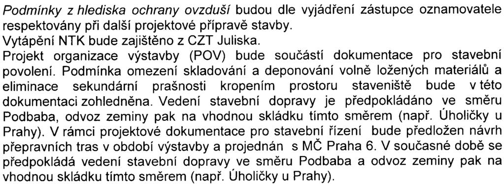 navržena parková úprava Prostor mezi navrhovanou knihovnou a budovou VŠCHT je v souladu s pøedloženou dokumentací øešen jako pìší se sjízdným povrchem umožòující obèasný pøejezd pøed budovy VŠCHT,