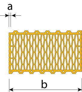 Typy podkladních materiálů Tabulka B2: Upřesnění Geometrie Tloušťka cihly b mm Tloušťka vnější příčky a mm Typ kotvy 175 50 240 300 50 175 35 240 300