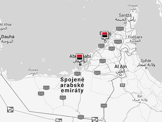 zahraničních) National Bank of Abu Dhabi Emirates NBD ADCB
