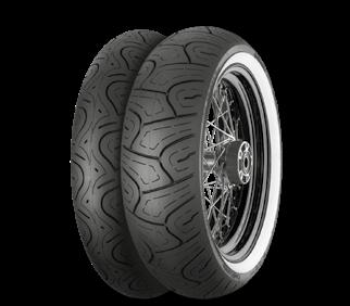 ContiLegend Klasická pneumatika s bílými bočnicemi, která byla navržena speciálně pro cruisery a těžké cestovní motocykly.