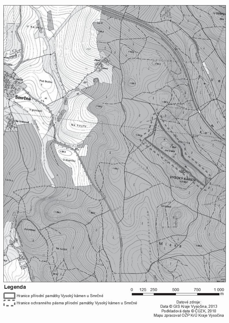 Částka 2/2013 Věstník právních předpisů Kraje Vysočina Strana 23 číslo bodu souřadnice Y (m) souřadnice X (m) pořadí bodu v obrazci 113001030060 670253.24 1121914.80 35 113001030059 670259.30 1121955.