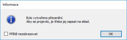 Změna maximálních přirážek a Taxy laborum Objeví se informace o tom, že bylo