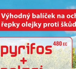 Účinná látka: chlorpyrifos 480 g/l Formulace: emulgovatelný koncentrát(ec) Balení: 5l Pyrifos 480 EC-