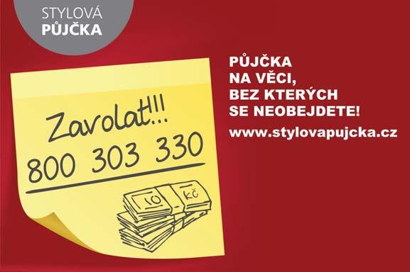 PÁTEK - NEDĚLE 16. KVĚTEN 2014 ROČNÍK XXIV ČÍSLO 5621 20 Kč 1655444 Půjčky až 500.000,-Kč bez zajištění a s prokazováním příjmů. Větší úvěry nebo bez prokazování příjmů jen se zástavou nemovitostí.