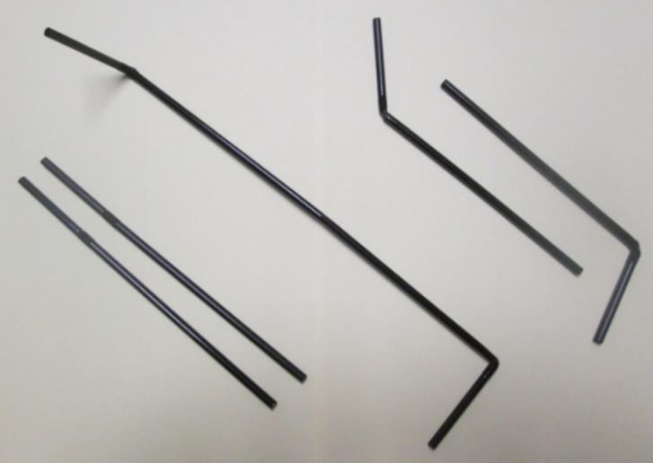 Something else ROUND 4 WHN 13 Two Drinking Straws Two bendy straws are joined as shown in centre of the