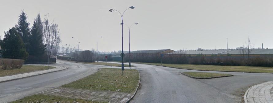 Sídliště Vajgar přístup do Kasárenské ulice Obr. 34. Vstup/výstup z kasárenské ul. a dále pokračování Na sídl.