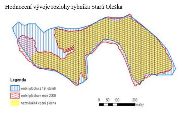 Analýza historického vývoje krajiny b) Vyčíslení změněné výměry mezi jednotlivými sledovanými roky c) Vyberte si nějaký prvek v krajině (rybník, les, zastavěnou oblast apod.