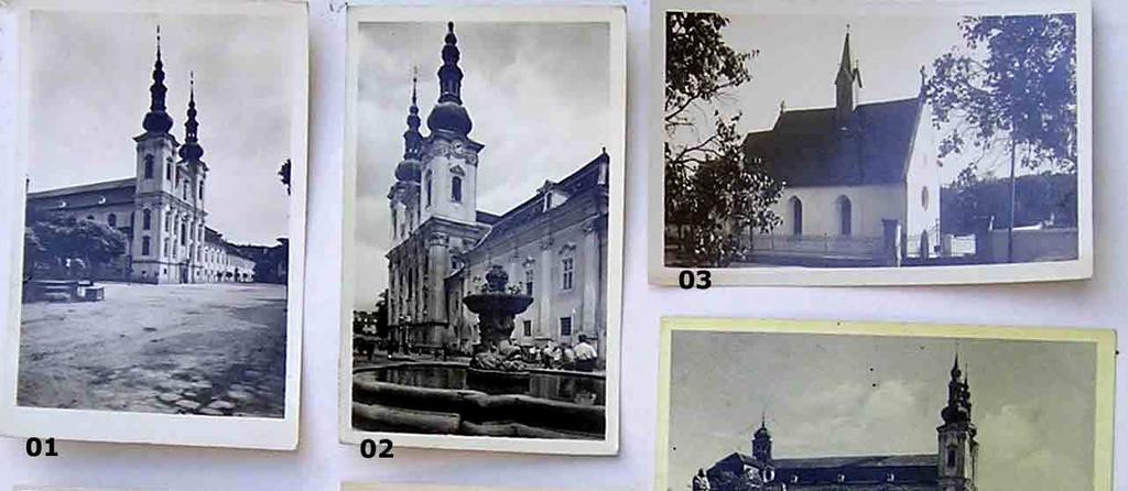 - 23-6. Třešť Triesch, čb, Grafo Čuda 1943, PP, I. 40.- 7. Třešť celkový pohled, čb, Fototypia asi 1935, PP, I. 40.- Velehrad 1 34 Význam zkratek: Datování pohlednic je většinou přibližné podle poštovních razítek.