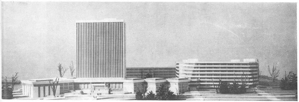 VÝSTAVBA FAKULTY STROJNÍ (1975 1987) Architektonický návrh Antonína Kuriala a Antonína