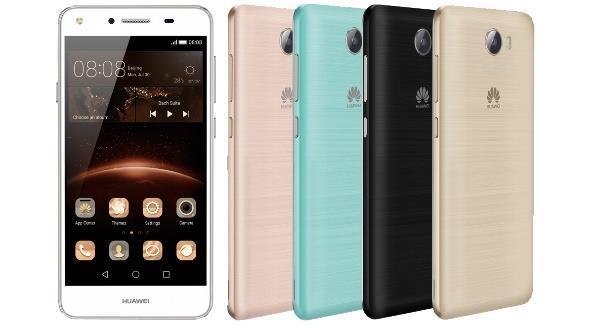 Mobilní telefon HUAWEI Y5 II Chytrý telefon Huawei Y5 II je slušně vybavený smartphone s velkým 5" displejem.