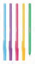 Signetta Classic Jednorázové kuličkové pero v oblíbeném designu. Délka stopy 3 000 m. Šířka hrotu 0,7 mm. Barva těla odpovídá barvě náplně. Signetta Jednorázové kuličkové pero v pastelových barvách.