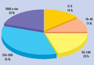 Velikostní struktura podniků Asociace www.electroindustry.