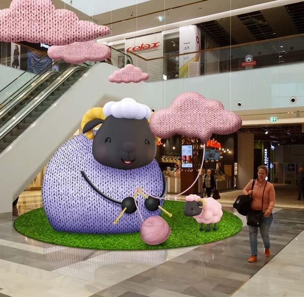 11 3D Scénka Kouzelná ovčí babička rozměry: Ø
