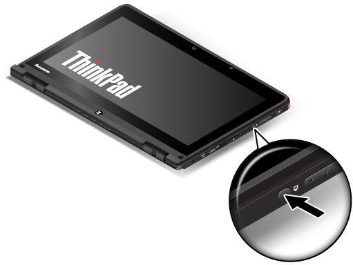 V režimu Tablet jsou klávesnice, dotyková ploška ThinkPad a kolík zařízení TrackPoint automaticky vypnuty. V režimu tabletu můžete počítač používat kreativním a intuitivním způsobem.