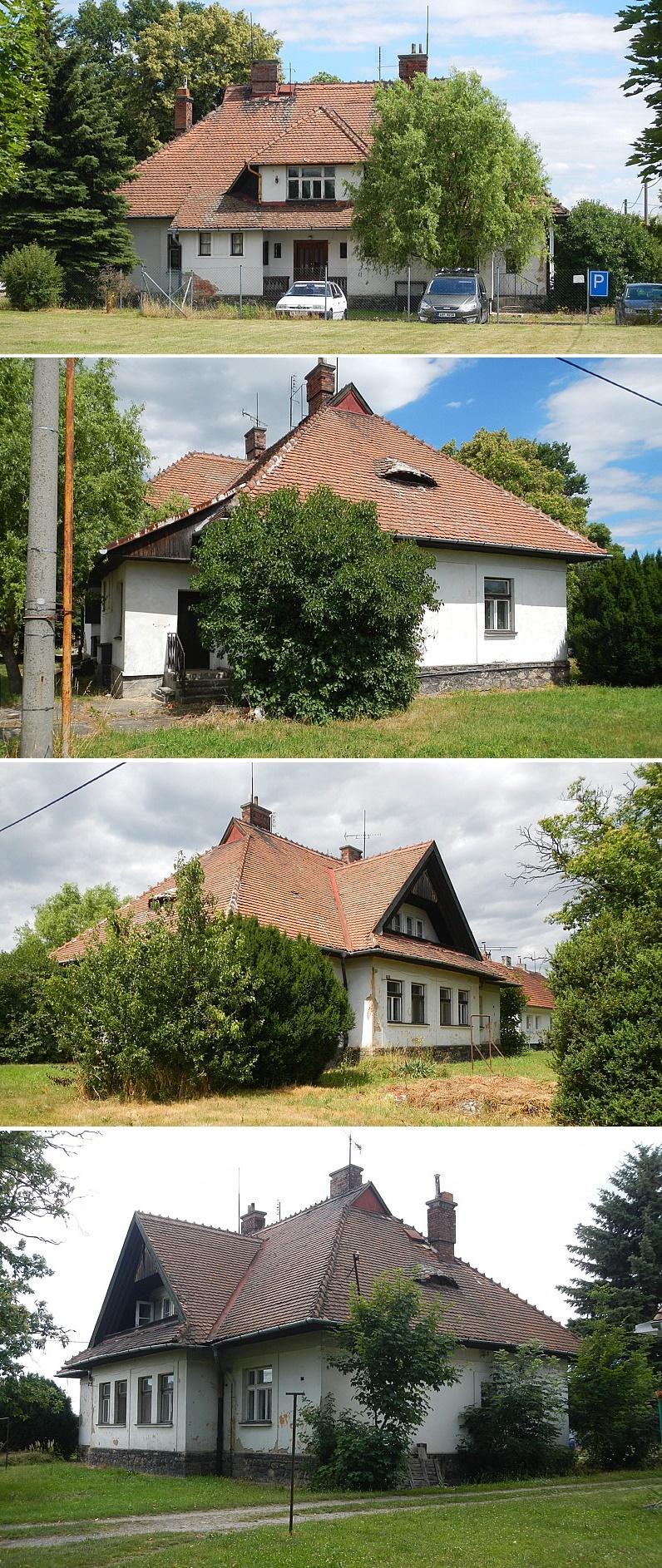 VILA CELKOVÁ CHARAKTERIS- TIKA V podstatě obdélná budova s rizality na delších stranách je přízemní s částečně využitým podkrovím, zhruba zpoloviny podsklepená (pd severním traktem).