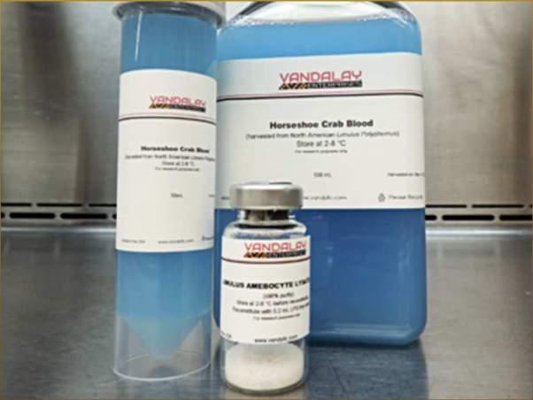 endotoxin/glukan testování - bezpečnost potravin, léčiv, lék.