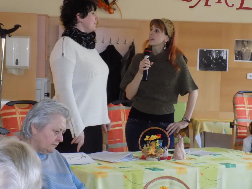 Do Kukátka přispěla svým článkem a fotkami z již uskutečněné besedy o bylinkách i paní Helena Skočová, vnučka naší uživatelky, která toto setkání zorganizovala: I v březnu pokračoval náš cyklus besed
