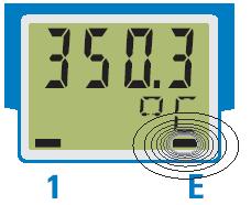 Funkce g Konfigurací O.tyP = 2 (4 20mA) nebo 4 (2 10V) se určuje pouze vztažná hodnota k výstupu Out.0. Výstup tím ale není omezen, může být i menší než uvedené hodnoty. g Konfigurací O.tyP = 1 / 2 (0/4 20mA) nebo 3 / 4 (0/2 10V) se rovněž určuje, který z výstupů má mít kalibrovanou přesnost.