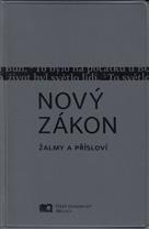 Český ekumenický překlad části Bible kapesní formát NOVÝ ZÁKON, ŽALMY a PŘÍSLOVÍ měkká vazba vinyl, šedivá dvoubarevný tisk S 80 123 mm 632 stran Katalogové č.