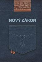 Český ekumenický překlad části Bible kapesní formát NOVÝ ZÁKON šitá brožovaná vazba jeans XS 71 109 mm 416 stran Katalogové č.