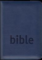 Český studijní překlad malý formát BIBLE Český studijní překlad bez poznámkového aparátu měkká vazba se zipem umělá kůže, modrá orientační