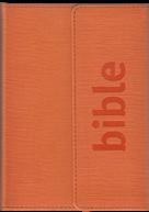 1153 Cena: 680 Kč Dotisk BIBLE Český studijní překlad bez poznámkového aparátu vazba s magnetickou klopou umělá kůže, oranžová orientační 