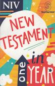 3127 Cena: 1180 Kč NEW TESTAMENT IN ONE YEAR NIV Přehledné členění novozákonního textu do 365 oddílů (od 1.