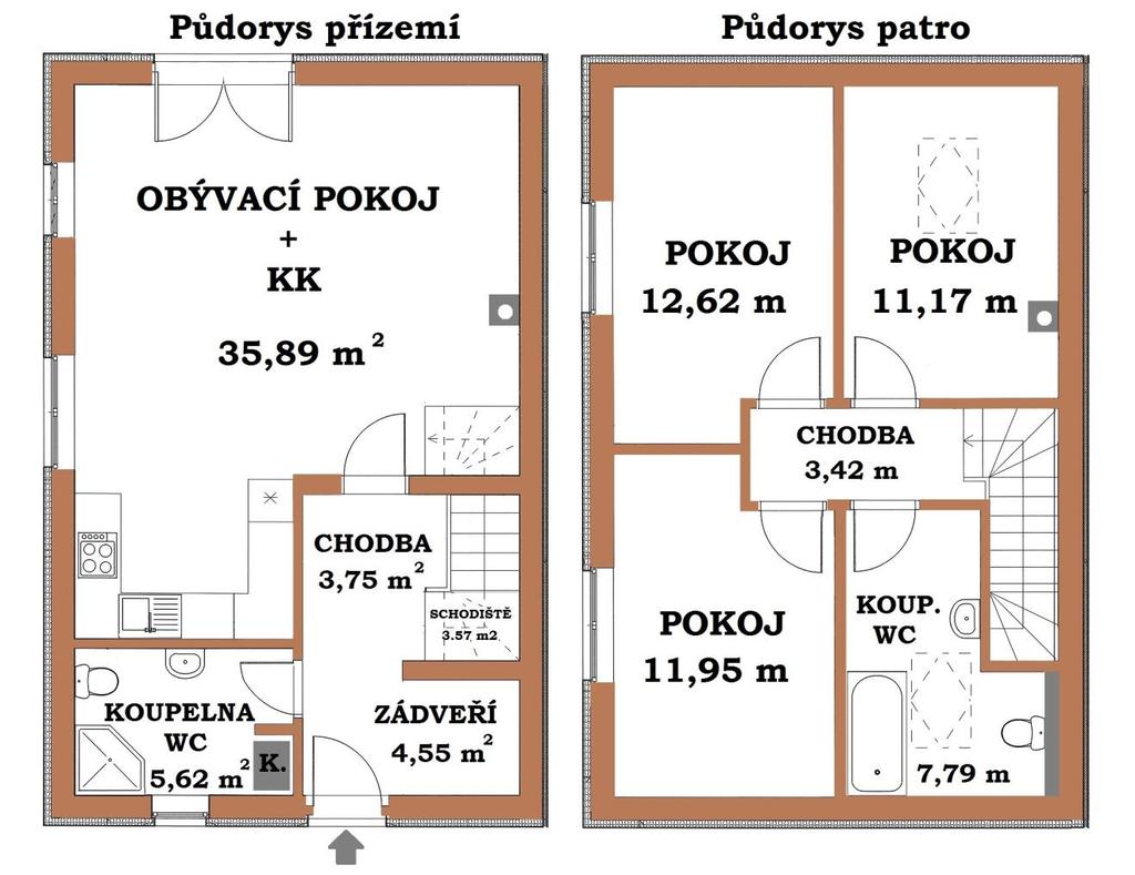 Půdorysy