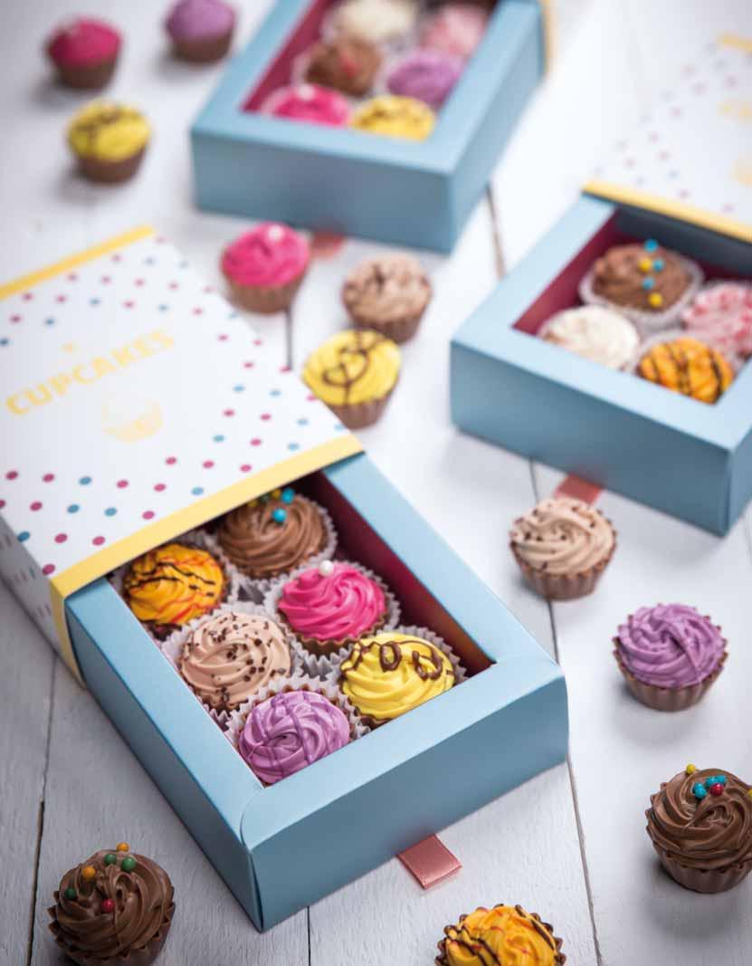 (bez DPH): 262,60 Kč 8 amerických čokoládových dor ků cupcakes s náplní mj.  29