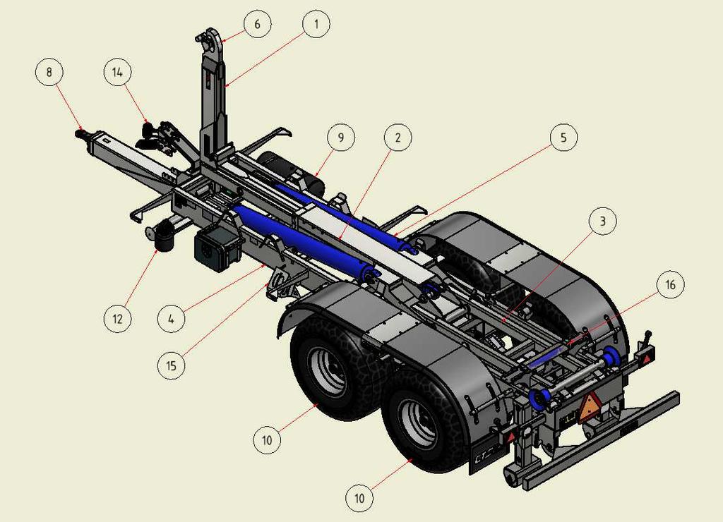 1. Popis traktorového nosiče